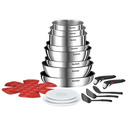 Tefal Ingenio Emotion L897SK04 — 20-piece cookware set, silver