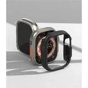 Case Ringke Slim Apple Watch Ultra 1 / 2 / 3 49mm Clear & Matte Black [2 PACK]