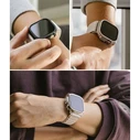 Case Ringke Slim Apple Watch Ultra 1 / 2 / 3 49mm Clear & Matte Black [2 PACK]