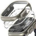 Case Ringke Slim Apple Watch Ultra 1 / 2 / 3 49mm Clear & Titanium Grey [2 PACK]