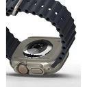 Case Ringke Slim Apple Watch Ultra 1 / 2 / 3 49mm Clear & Titanium Grey [2 PACK]