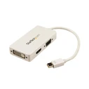 Αντάπτορας Mini DisplayPort σε VGA/DVI/HDMI Startech MDP2VGDVHDW Λευκό