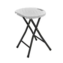 Velco Reinforced Folding Catering Stool - White