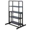 Metal Folding Catering Table - Shelving / Multi-purpose - Brown