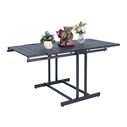 Metal Folding Catering Table - Shelving / Multi-purpose - Brown