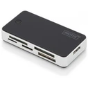 Card Reader Digitus USB 3.0, Black/Silver