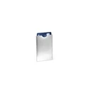 DURABLE Θήκη πιστωτικής κάρτας RFID SECURE 10 τεμ. ασημί