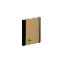 PAGNA Notizbuch A5 Pur 192S squared (kariert) natural kraft cover
