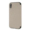 BMW BMFLBKI61LLST Apple iPhone XR book taupe Logo Imprint