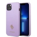 Guess GUHCP13SPS4MU Apple iPhone 13 mini purple hardcase Saffiano 4G Small Metal Logo