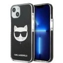 Karl Lagerfeld KLHCP13STPECK Apple iPhone 13 mini hardcase black Choupette Head