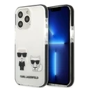 Karl Lagerfeld KLHCP13XTPEKCW Apple iPhone 13 Pro Max hardcase white Karl&Choupette