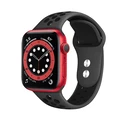 Belt Crong Duo Sport Apple Watch 4/5/6/7/SE/8/9/10 40/41/42mm (gray/black)