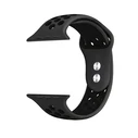 Belt Crong Duo Sport Apple Watch 4/5/6/7/SE/8/9/10 40/41/42mm (gray/black)