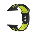 Band Crong Duo Sport Apple Watch 4/5/6/7/SE/8/9/10 40/41/42mm (black/lime)