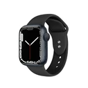 Belt Crong Liquid Apple Watch 4/5/6/7/SE/8/9/10 40/41/42mm (black)