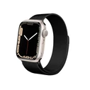 Bracelet Crong Milano Steel Apple Watch 4/5/6/7/SE/8/9 40/41mm (black)