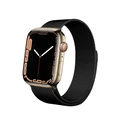 Bracelet Crong Milano Steel Apple Watch 4/5/6/7/SE/8/9 40/41mm (black)
