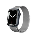 Bracelet Crong Milano Steel Apple Watch 4/5/6/7/SE/8/9 40/41mm (silver)