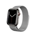 Bracelet Crong Milano Steel Apple Watch 4/5/6/7/SE/8/9 40/41mm (silver)