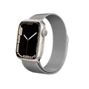Bracelet Crong Milano Steel Apple Watch 4/5/6/7/SE/8/9 40/41mm (silver)