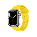 Belt Crong Liquid Apple Watch 4/5/6/7/SE/8/9/10 40/41/42mm (yellow)