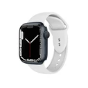 Belt Crong Liquid Apple Watch 4/5/6/7/SE/8/9/10 40/41/42mm (white)