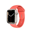 Belt Crong Liquid Apple Watch 4/5/6/7/SE/8/9/10 40/41/42mm (coral)