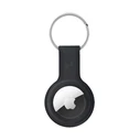 Crong Silicone Case with Key Ring Apple AirTag (black)