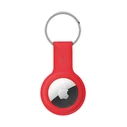 Crong Silicone Case with Key Ring Apple AirTag (red)