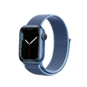 Belt Crong Nylon Apple Watch 4/5/6/7/SE/8/9/10 40/41/42mm (Ocean Blue)
