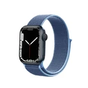 Belt Crong Nylon Apple Watch 4/5/6/7/SE/8/9/10 40/41/42mm (Ocean Blue)