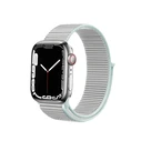 Belt Crong Nylon Apple Watch 4/5/6/7/SE/8/9/10 40/41/42mm (Pastel Grey)