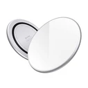 Crong PowerSpot Fast Wireless Charger Qi 15W USB-C (Silver White)