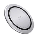 Crong PowerSpot Fast Wireless Charger Qi 15W USB-C (Silver White)
