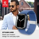 Band Crong Wave Band Apple Watch 4/5/6/7/SE/8/9/10 40/41/42mm (blue)