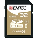 Κάρτα Μνήμης SDHC 32GB Emtec (CLASS10) Gold