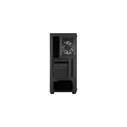 Aerocool Menace Saturn RGB Gaming Midi Tower Κουτί Υπολογιστή με Πλαϊνό Παράθυρο Μαύρο