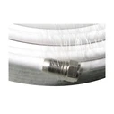Zodiac coaxial cable 75Ω 5mm 50m with F connectors - Melchioni