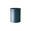 DURABLE μεταλλικός στρογγυλός κάδος χαρτιού 15 L ανθρακί