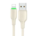 Καλώδιο USB to Lightning Mcdodo CA-4740 with LED light 1.2m (beige)