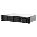 NAS Qnap TS-873AeU-4G 8-Bay AMD Ryzen V1000 V1500B 4C/8T 2.2GHz 8xSATA 6Gbps 2xM.2 2280 PCIe Gen3