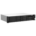 NAS Qnap TS-864eU-RP-8G 2U 8-bay short depth 30,48cm 12" Intel Celeron N5095 quad-core 8GB 8x3.5/2.5 SATA 2x300W