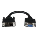 Αντάπτορας VGA StarTech to DVI Monitor 20cm - VGA (15 pin) (female) DVI-I (29 pin) (male)