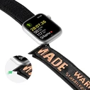 Dux Ducis Strap Outdoor Apple Watch 4/5/6/7/SE/8/9/Ultra 44/45/49mm black-orange