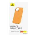 Θήκη για iPhone 15 ProMax Baseus Fauxther Series (Orange)