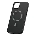 Θήκη Magnetic για iPhone 15 ProMax Baseus Fauxther Series (Black)