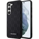 Karl Lagerfeld KLHCS23MSAKLHPK Samsung Galaxy S23+ Plus hardcase black Saffiano Mono Metal Logo