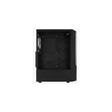 Aerocool Quantum v3 Gaming Midi Tower Κουτί Υπολογιστή με Πλαϊνό Παράθυρο και RGB Φωτισμό - Μαύρο