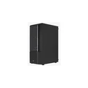 Aerocool Quantum v3 Gaming Midi Tower Κουτί Υπολογιστή με Πλαϊνό Παράθυρο και RGB Φωτισμό - Μαύρο